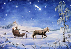 Postcard: RB1006 Silent Night