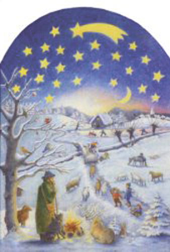 A4002 A Winter Scene: Advent Calendar