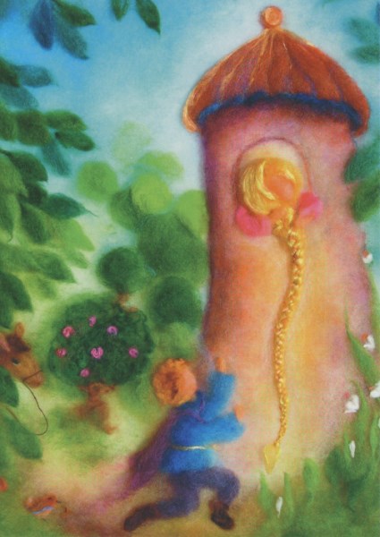 Postcard: FSK3078 Rapunzel