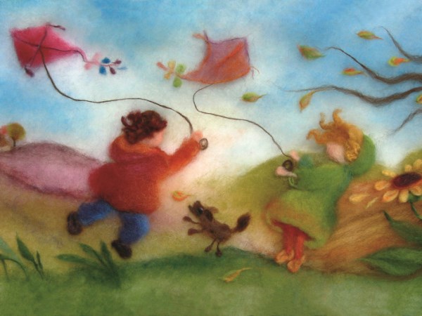 Postcard: FSK3091 Flying kites