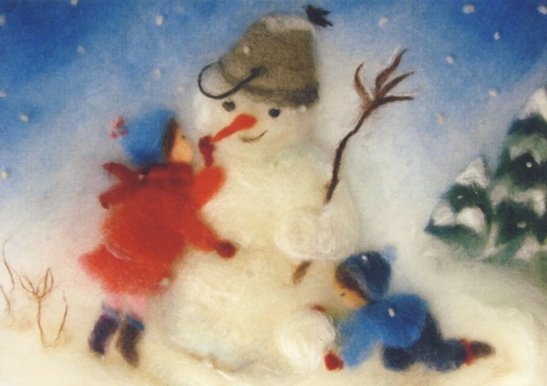 Postcard: FSK3130 Snowman