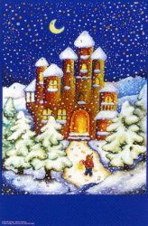 A040 The Christmas Castle: Medium Advent Calendar