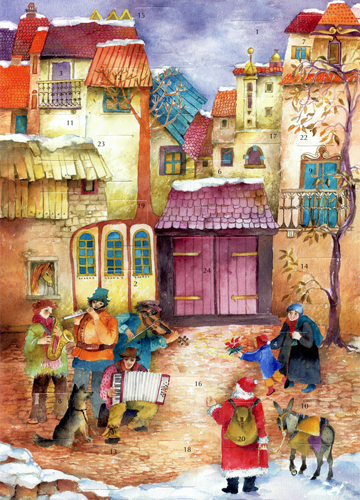 A054 Music at Christmas: Medium Advent Calendar A054 Music at Christmas: Medium Advent Calendar