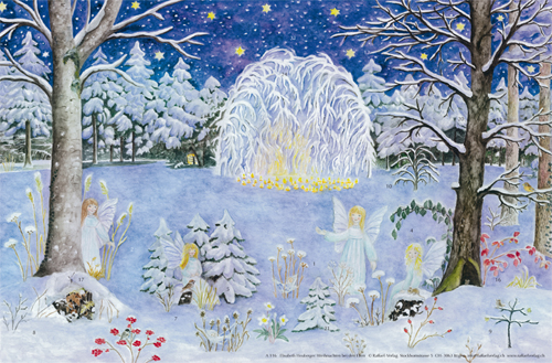 AK116 Christmas with the Elves: Small Advent Calendar