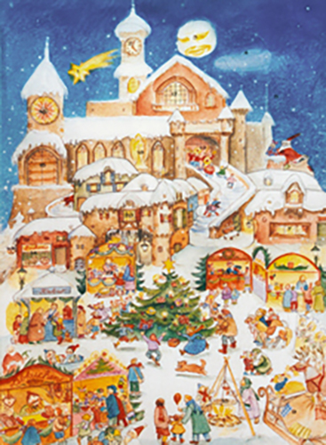 A20796 Village Christmas Market