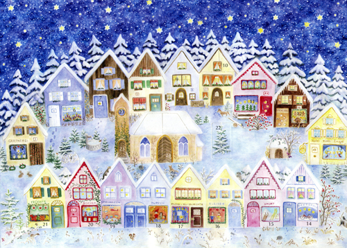 A096 Christmas in the Elves' Village: Medium Advent Calendar