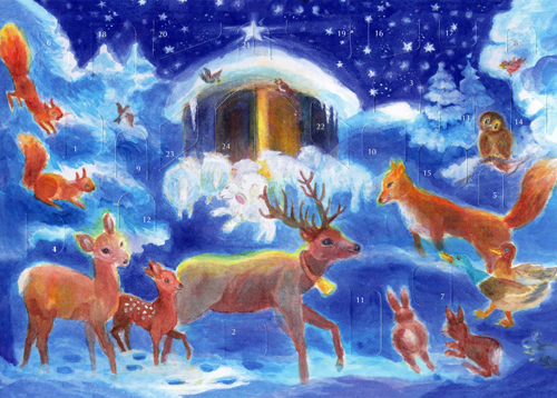 A108 Christmas with the Animals: Medium Advent Calendar A108 Christmas with the Animals: Medium Advent Calendar