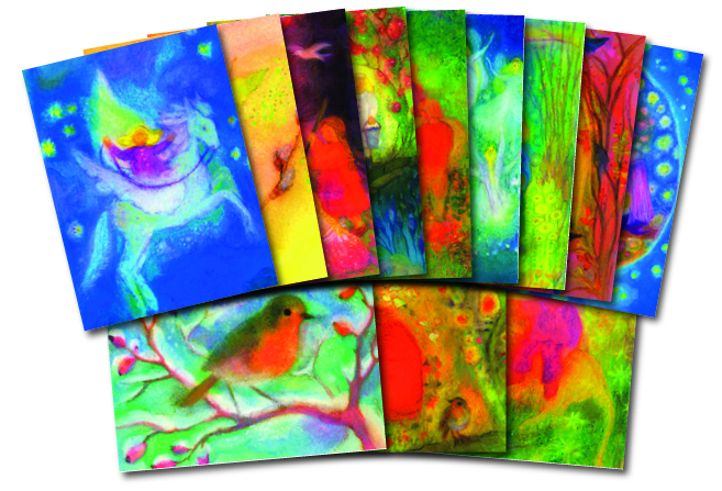 Angela Koconda: set of 12 postcards