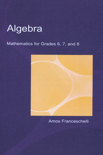 MP9147 Algebra. Mathematics for Classes 6, 7 and 8