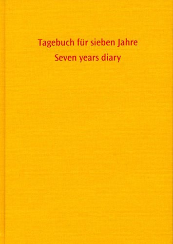 Seven years diary. Yellow