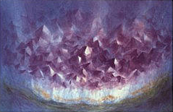 Folded card: WGL160 Amethyst Crystals