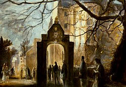 Postcard: The King's Gate, Aberdeen University