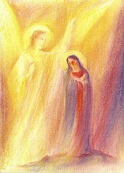 Postcard: DN114 The Annunciation Postcard: DN114 The Annunciation