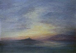 Postcard: DN16 Sunset