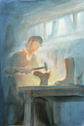 Postcard: DN193 The Cobbler