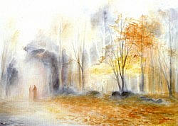 Postcard: DN20 An Autumn mood Postcard: DN20 An Autumn mood