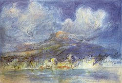 Postcard: DN72 Shoreline and Mountain