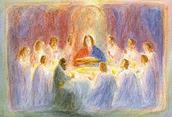 Postcard: DN91 The Last Supper