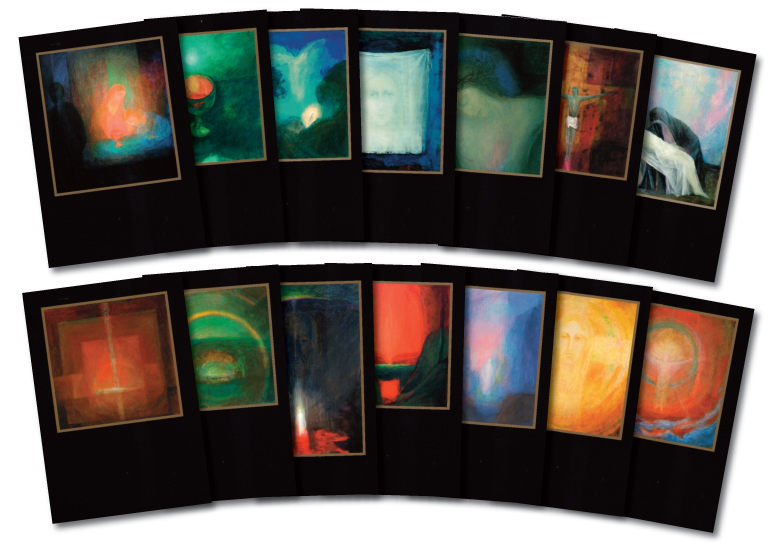 14 Easter postcards by Ninetta Sombart