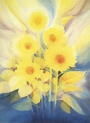 Postcard: Sun-Flowers II
