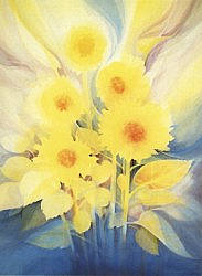 Postcard: JJ37 Sun-Flowers II