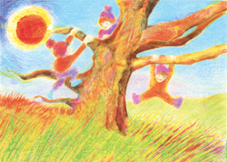 Postcard: JanS1 Earth Elementals Postcard: JanS1 Earth Elementals