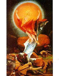 Postcard: Grünewald 0117 Resurrection