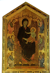 Postcard: RV0161a Madonna Rucellai Postcard: RV0161a Madonna Rucellai