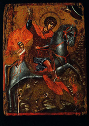 Postcard: RV1351 Saint George the Dragon slayer