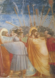 Postcard: The Kiss of Judas