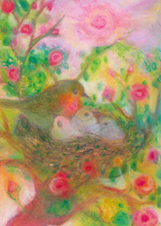 Postcard: AK5300 Guarding the Nest Postcard: AK5300 Guarding the Nest