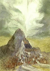 Postcard: Moses Strikes the Rock