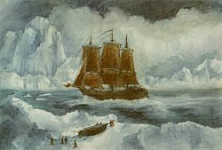 Postcard: LK37 Explorers at the North Pole