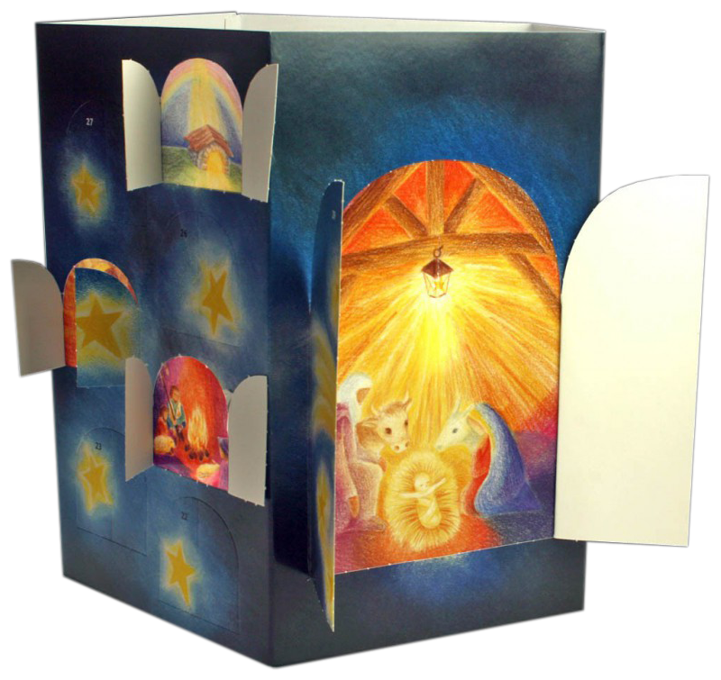 A4817 Light in the Lantern: Advent Calendar (French edition)