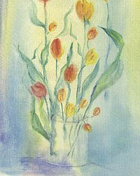 Postcard: NF4 Tulips