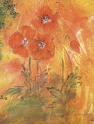 Postcard: NF5 Poppies