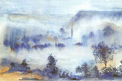 Postcard: NF9 Mist in the valley