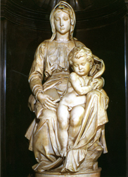Postcard: Raffael0140 Bruge Madonna Postcard: Raffael0140 Bruge Madonna