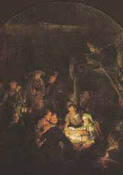 Postcard: Rem0696 Adoration of the Shepherds