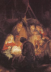 Postcard: Rem0698 Adoration II