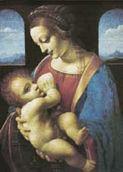 Postcard: LdV0928 Madonna Litta