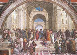 Postcard: Raffael0111 School of Athens