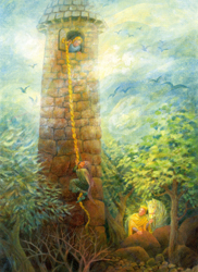 Postcard: GdC3737 Rapunzel Postcard: GdC3737 Rapunzel