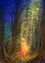 Print: Star Gold