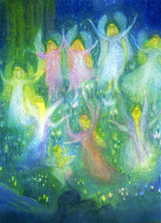 Postcard: AK3978 Dance of the Elves Postcard: AK3978 Dance of the Elves