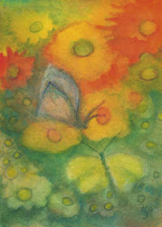 Postcard: JSG5038 Two butterflies