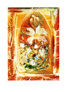 Folded card: WGL134 Summer Reflections