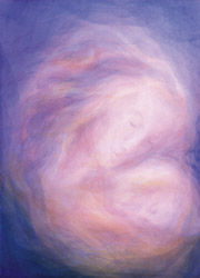 Folded card: WGL302 Mother and Child