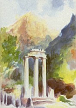 Postcard: DN101 In the Precinct of The Temple of Athena Pronaea 