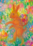 Postcard: A Happy Rabbit